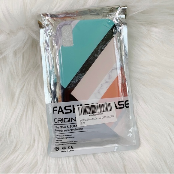 Baisrke IPhone XR Geometric color block case - Picture 4 of 4